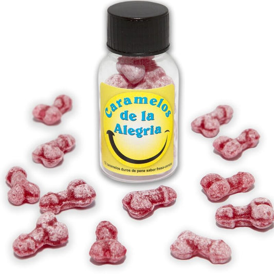 Dulces Divertidos en Forma de Pene Fresa y Cereza
