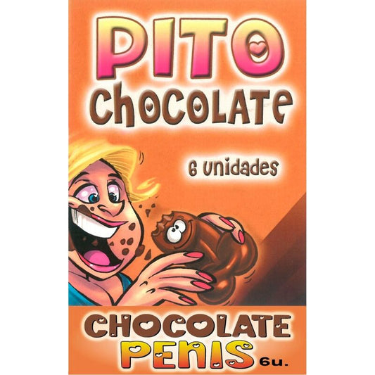Caja de Chocolates Picantes en Forma de Pene - 6 Unidades