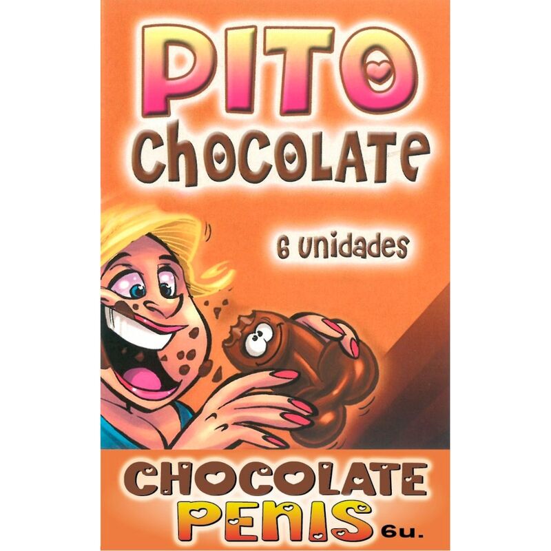 Caja de Chocolates Picantes en Forma de Pene - 6 Unidades