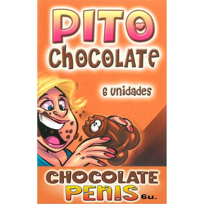 Caja de Chocolates Picantes en Forma de Pene - 6 Unidades