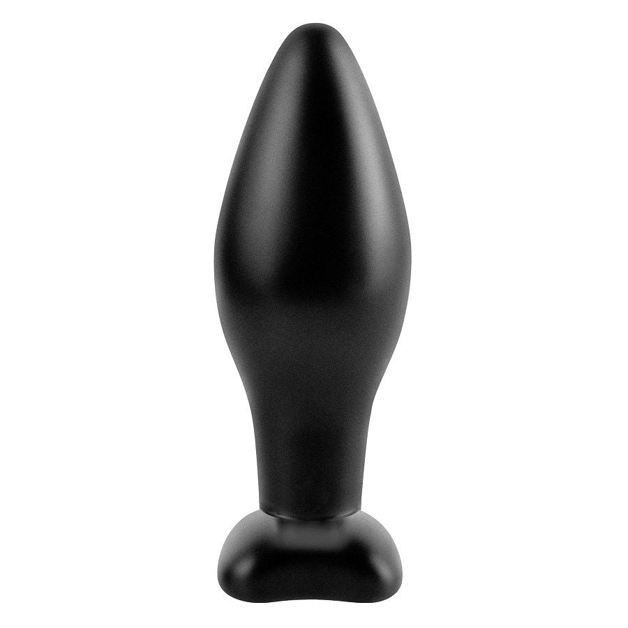 Close-up do ANAL FANTASY Plug Anal de Silicone Médio, mostrando sua ponta cónica e base ergonómica.
