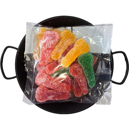 Dulces Masticables en Forma de Pene con Sabores Variados