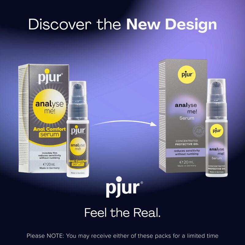 PJUR SÉRUM ANAL ANALYZE ME Conforto 20 ML para prazer anal