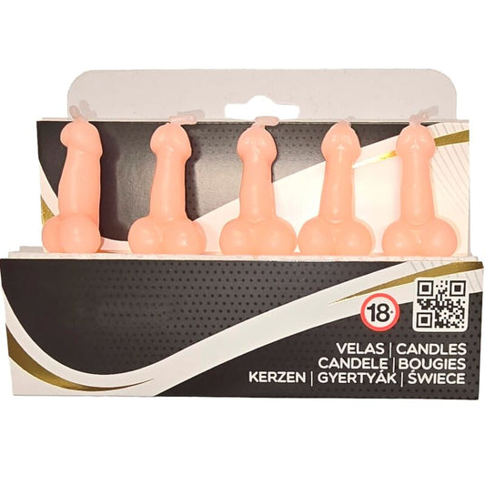 Velas Decorativas con Forma de Pene para Despedidas de Soltero(a)