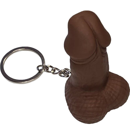 Llavero con Forma de Pene Mulato para Despedidas de Soltero(a)