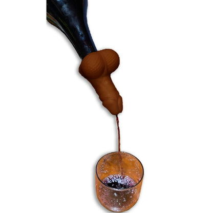 Decantador de Vino Atrevido con Forma de Pene Mulato