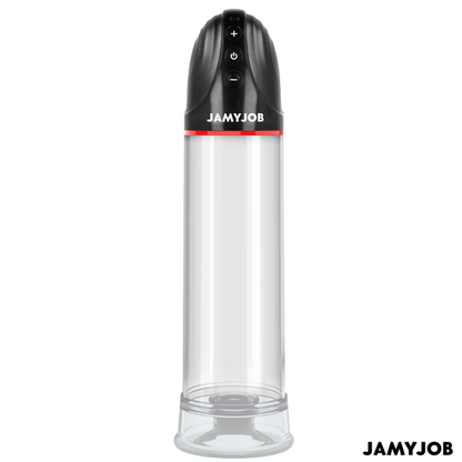 JAMYJOB Bomba Peniana Automática XPAND 3 Níveis Sucção Cinza para aumento e desempenho masculino.