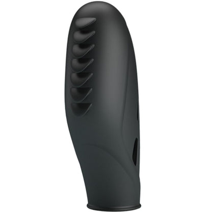 PRETTY LOVE Vibrador de Dedo Gilo Preto em Silicone para estimulação íntima e precisa.