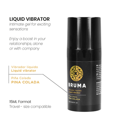 Vibrador Líquido Ultra Deslizante Piña Colada 15ml