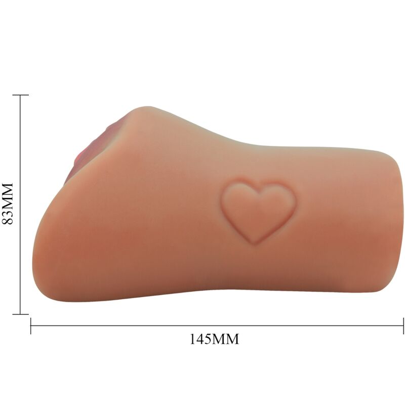 Masturbador Masculino con Diseño de Vagina y Ano Realista
