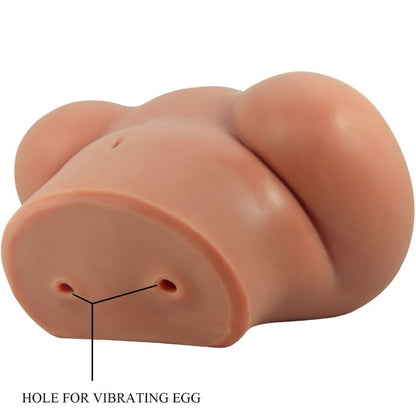 Vibrador Luna Realista con Control Remoto para Vagina y Ano