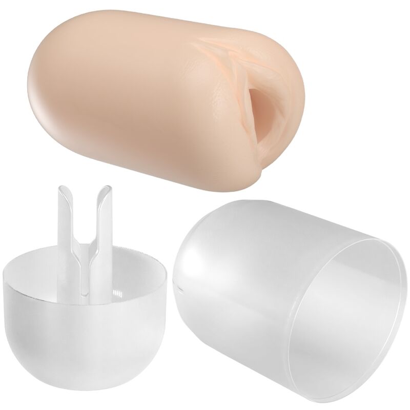 Conjunto de 18 masturbadores masculinos Pretty Love com texturas variadas para diferentes sensações.
