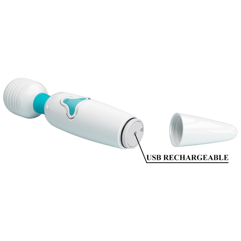 Vibrador Wand PRETTY LOVE Cloud com 7 Vibrações Recarregáveis