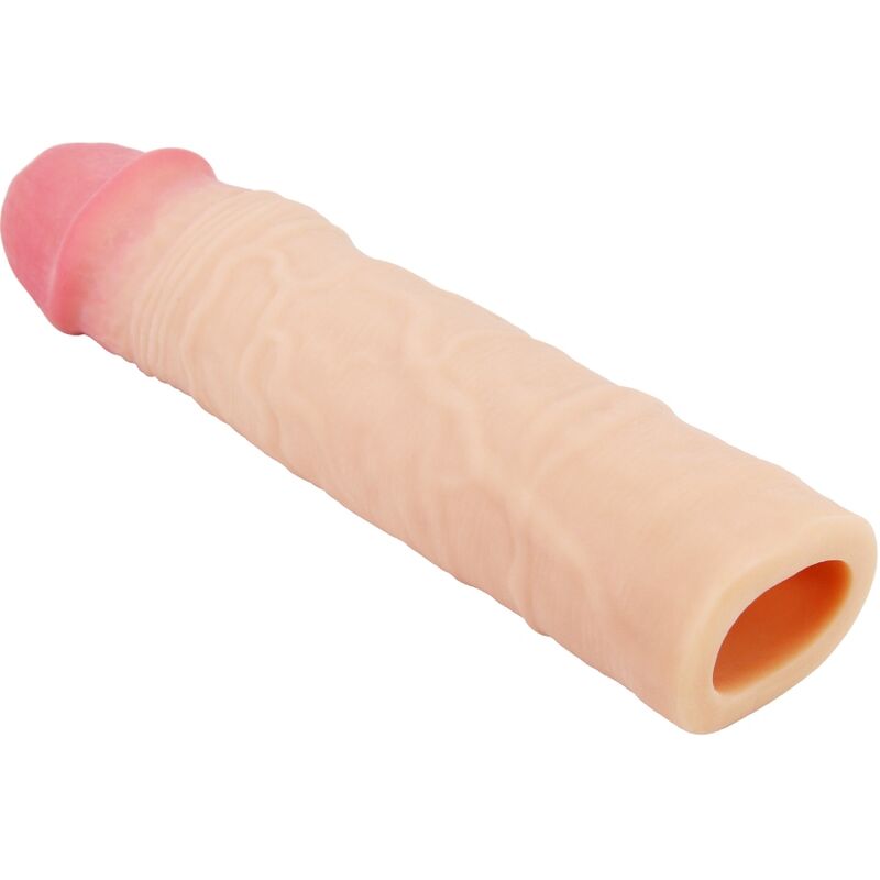 Manga Pénis PRETTY LOVE Chelsea com Extensão 7,6cm, textura realista.