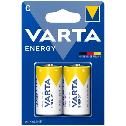 VARTA - PILA DE ENERGÍA ALCALINA C LR14 BLISTER*2