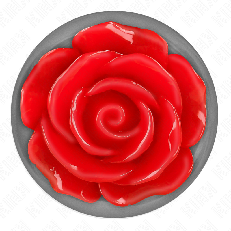 KINK - PLUG ANAL ROSA ROJO TALLA S