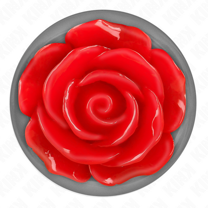 KINK - PLUG ANAL ROSA ROJO TAMAÑO G
