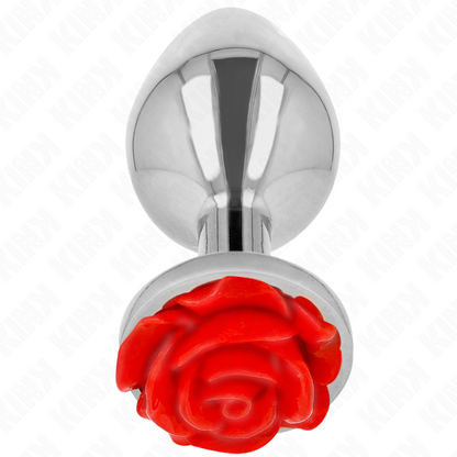 KINK - PLUG ANAL ROSA ROJO TAMAÑO G