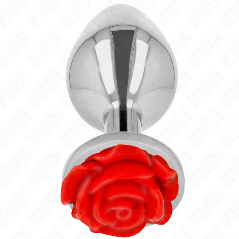 KINK - PLUG ANAL ROSA ROJO TAMAÑO G