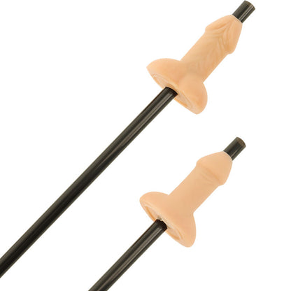 Pajitas de Fiesta con Forma de Pene - Pack de 10