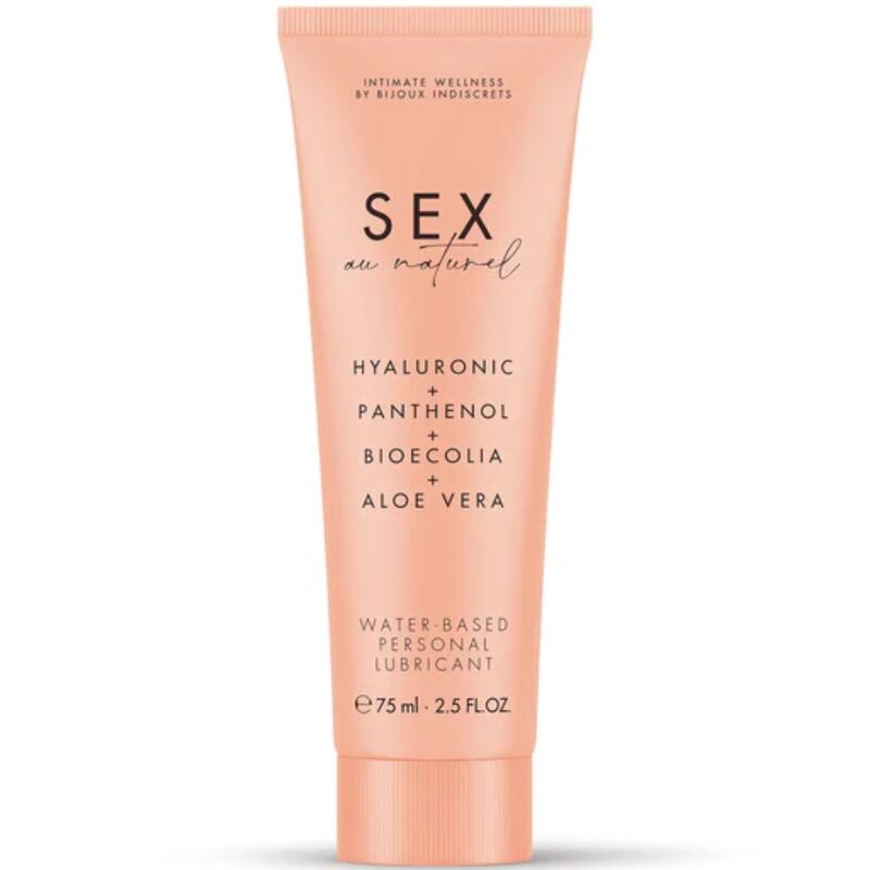 Frasco de BIJOUX Lubrificante Pessoal Base Aquosa 75 ML, ideal para conforto e saúde íntima.