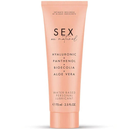 Frasco de BIJOUX Lubrificante Pessoal Base Aquosa 75 ML, ideal para conforto e saúde íntima.