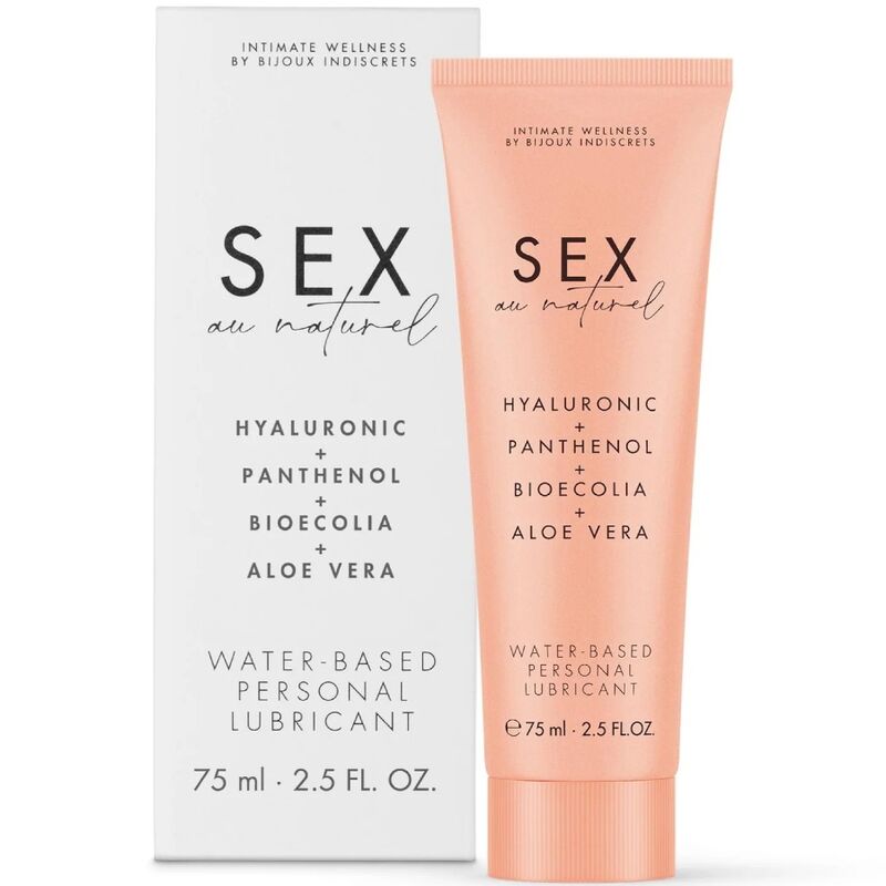 Frasco de BIJOUX Lubrificante Pessoal Base Aquosa 75 ML, ideal para conforto e saúde íntima.