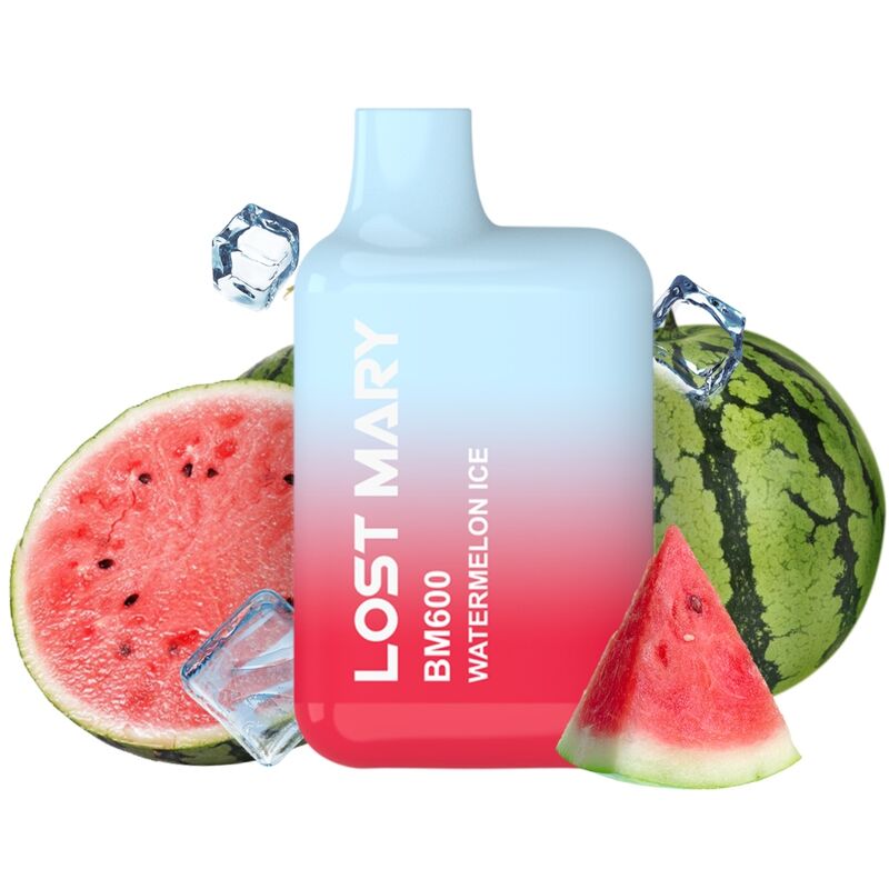 LOST MARY - BM600 VAPORIZADOR DE NICOTINA 2% DESECHABLE SANDÍA HIELO