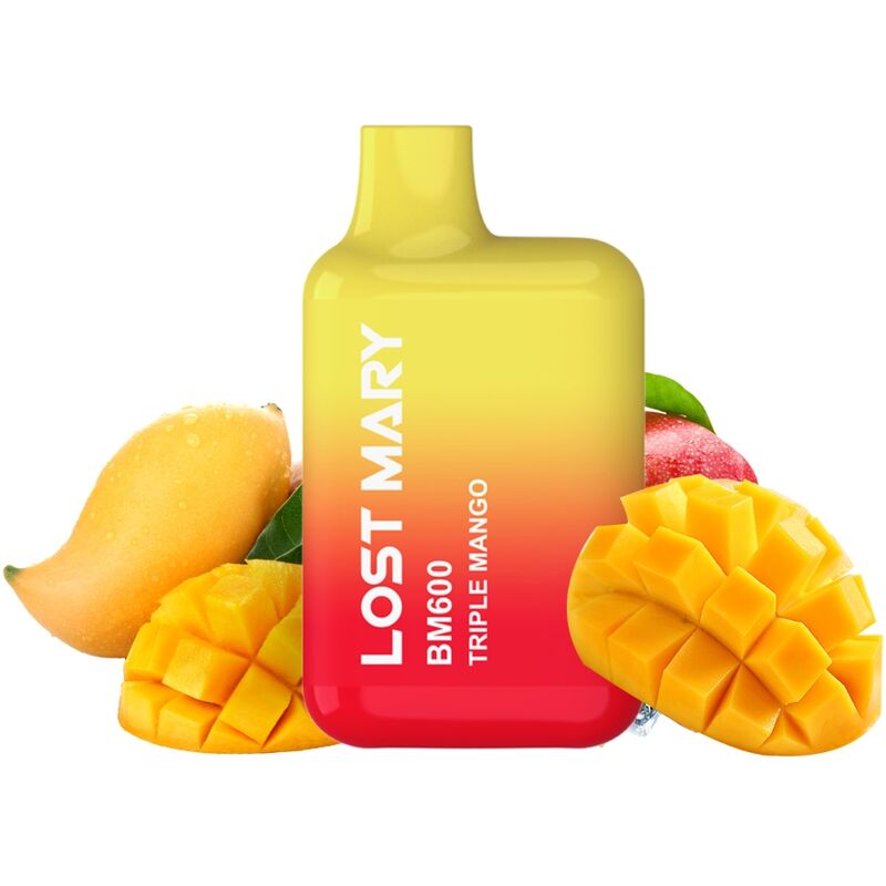 LOST MARY - BM600 VAPORIZADOR DE NICOTINA 2% DESECHABLE TRIPLE FUNDA