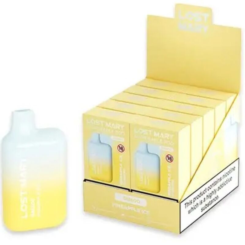LOST MARY - BM600 VAPORIZADOR DE NICOTINA 2% DESECHABLE PIÑA HIELO