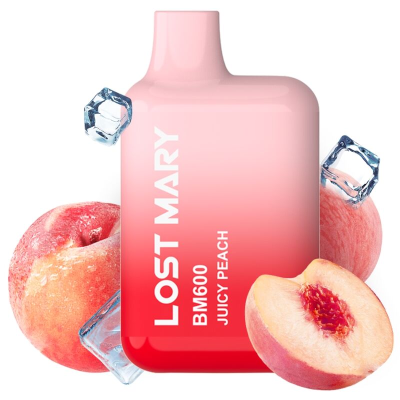 LOST MARY - BM600 VAPORIZADOR DE NICOTINA 2% DESECHABLE MELOCOTÓN JUICY