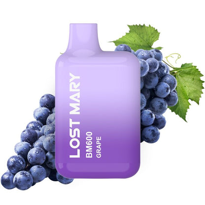 LOST MARY - BM600 VAPORIZADOR DE NICOTINA 2% UVA DESECHABLE
