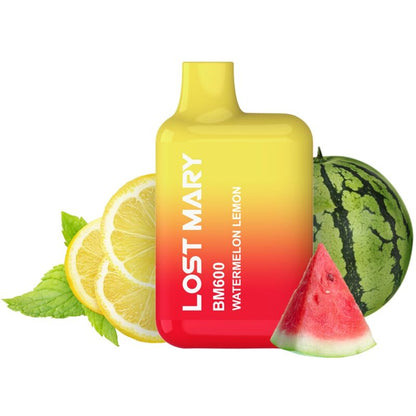 LOST MARY - BM600 VAPORIZADOR DE NICOTINA 2% DESECHABLE SANDÍA LIMÓN