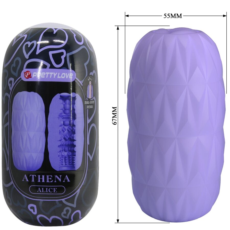 Pack de 15 Masturbadores Masculinos PRETTY LOVE Athena Alice Egg Stroker com texturas variadas.
