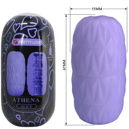 Pack de 15 Masturbadores Masculinos PRETTY LOVE Athena Alice Egg Stroker com texturas variadas.