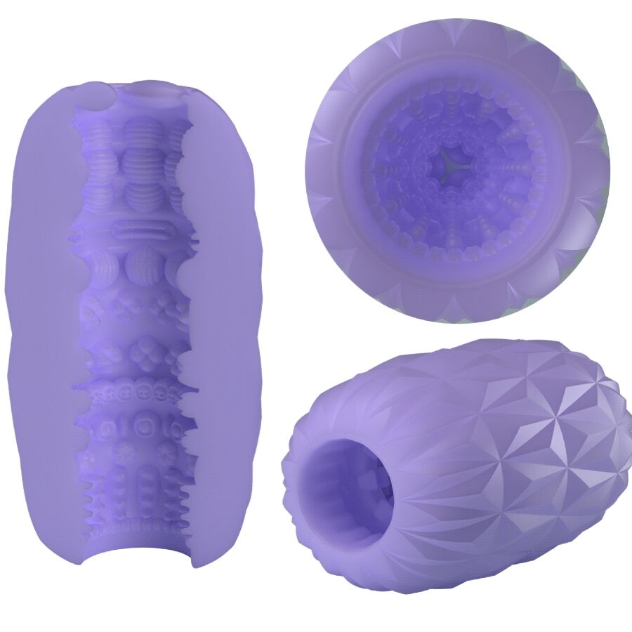 Pack de 15 Masturbadores Masculinos PRETTY LOVE Athena Alice Egg Stroker com texturas variadas.