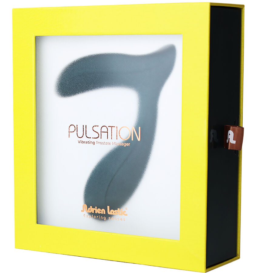 ADRIEN LASTIC Pulsation: Estimulador de próstata ergonómico com controlo APP.