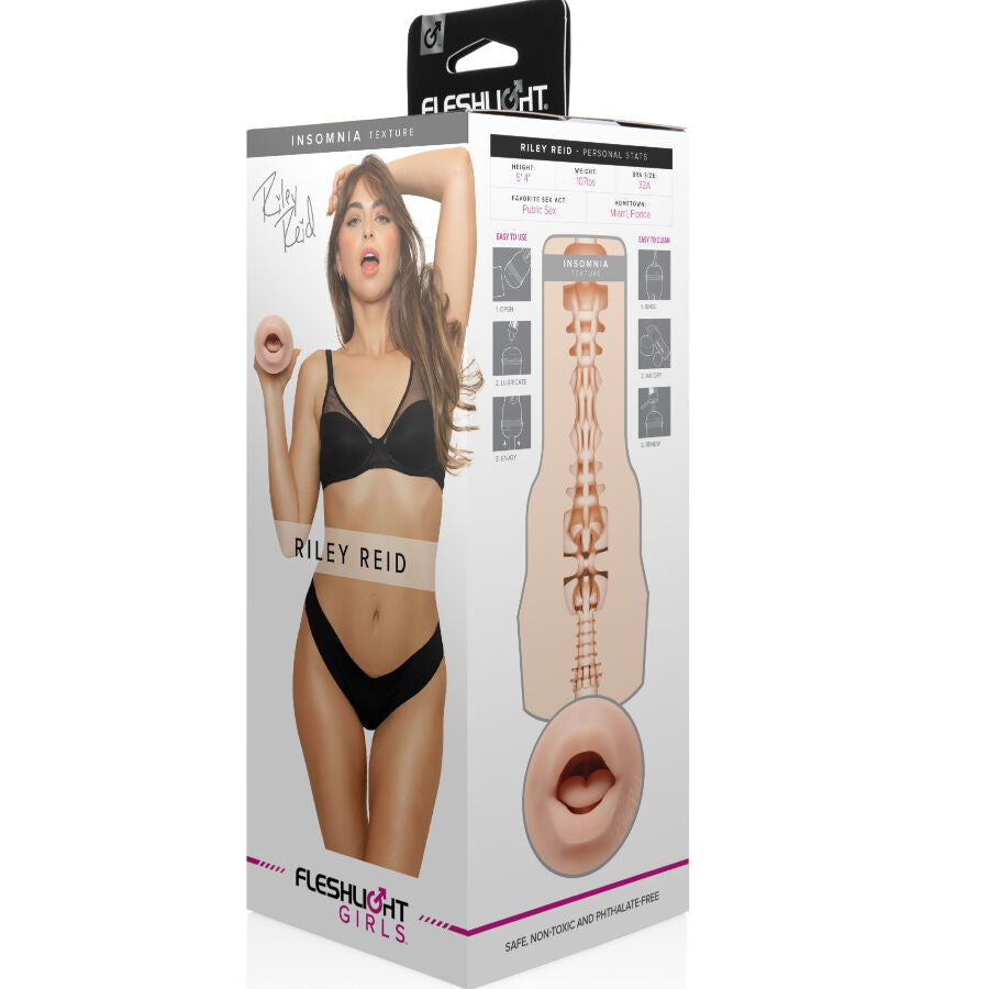 CHICAS FLESHLIGHT - RILEY REID INSOMNIO BOCA