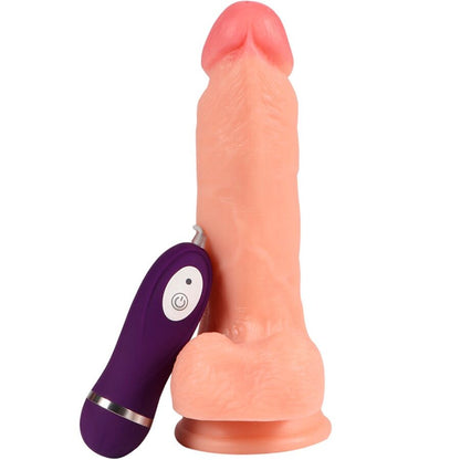 SHEQU - DILDO VIBRADOR IRON DRAGON CON CONTROL REMOTO 17.5 CM