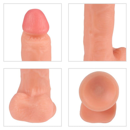 SHEQU - DILDO VIBRADOR IRON DRAGON CON CONTROL REMOTO 17.5 CM