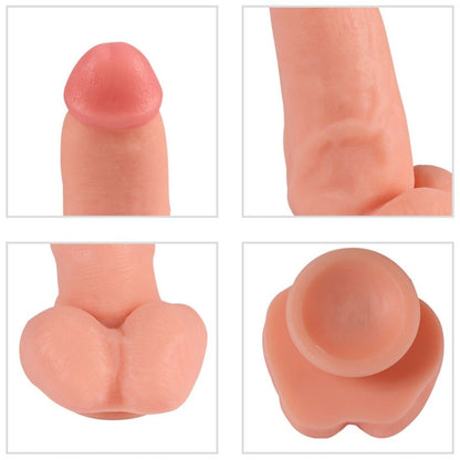 SHEQU - DILDO VIBRADOR RED EAGLE CON CONTROL REMOTO 17 CM