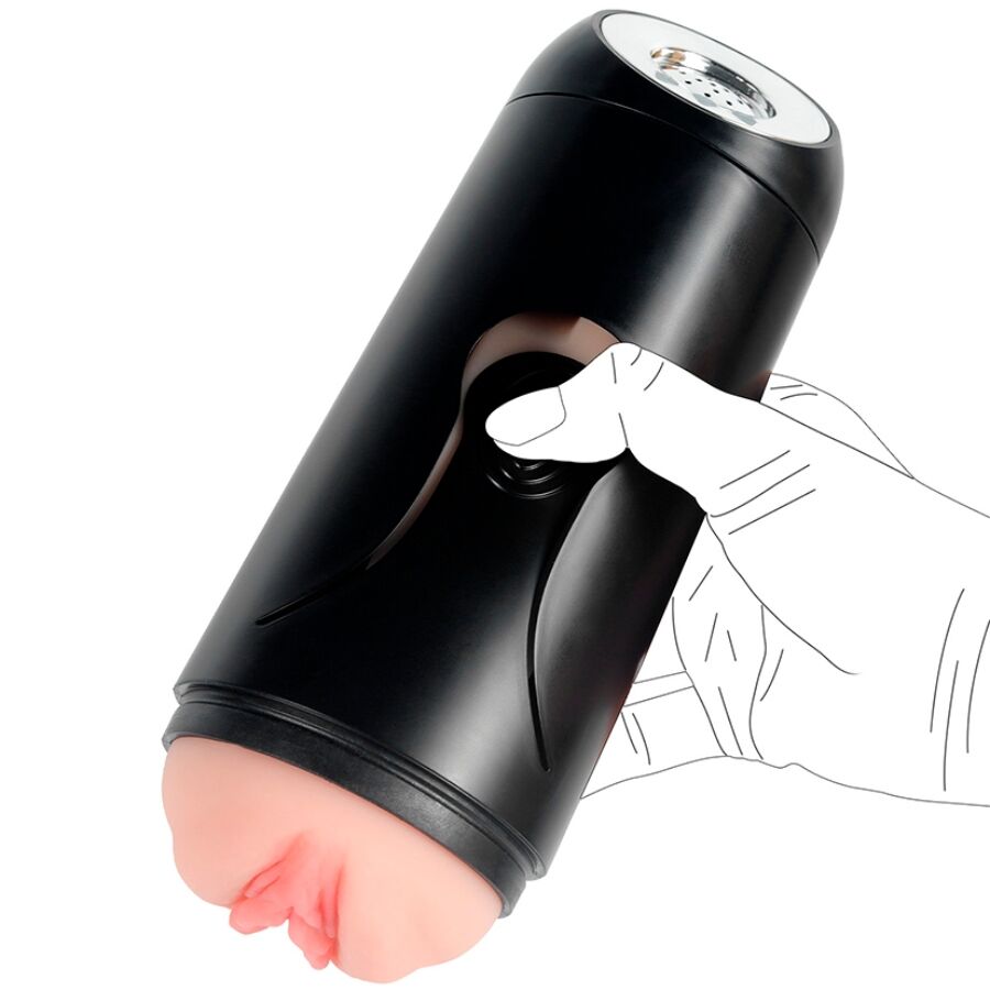SHEQU - MASTURBADOR VAGINAL FANNY CON VIBRACIÓN