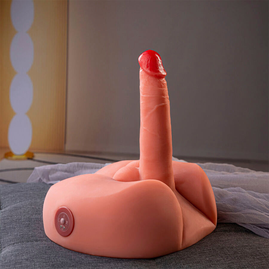 XISE - Masturbador vibrador realista con forma de miel, 25 cm