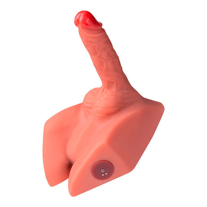 XISE - MICHAEL DILDO REALISTA Y MASTURBADOR ANAL CON FUNCIÓN DE EMPUJE 15 CM