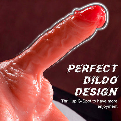 XISE - MICHAEL DILDO REALISTA Y MASTURBADOR ANAL CON FUNCIÓN DE EMPUJE 15 CM