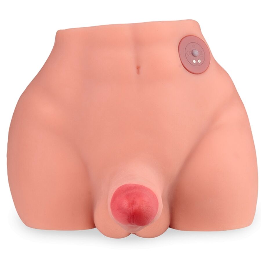XISE - FREDERICO MASTURBADOR DILDO REALISTA POSICIÓN FRONTAL CON EMPUJE 15 CM