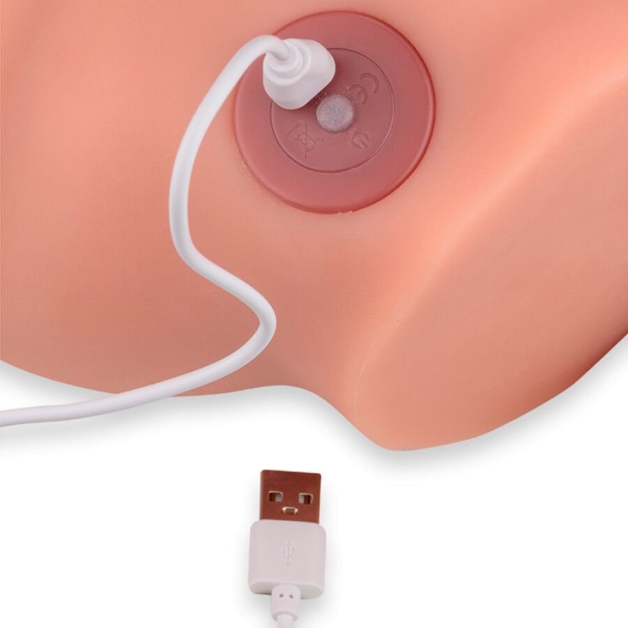 XISE - FREDERICO MASTURBADOR DILDO REALISTA POSICIÓN FRONTAL CON EMPUJE 15 CM