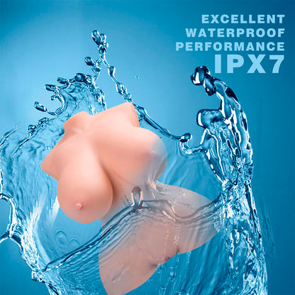 XISE - Pequeño Torso Realista con Vibración Femenina 40 cm