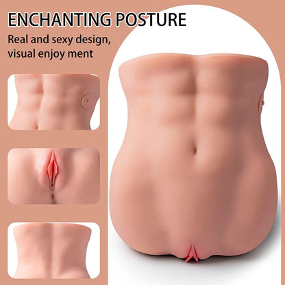 XISE - LYDIA MASTURBADOR VAGINAL FEMENINO CON FUNCIÓN DE EMPUJE 25 CM