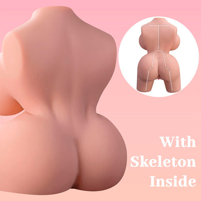XISE - FRIEDA TORSO FEMENINO REALISTA CON VIBRACIÓN 36 CM